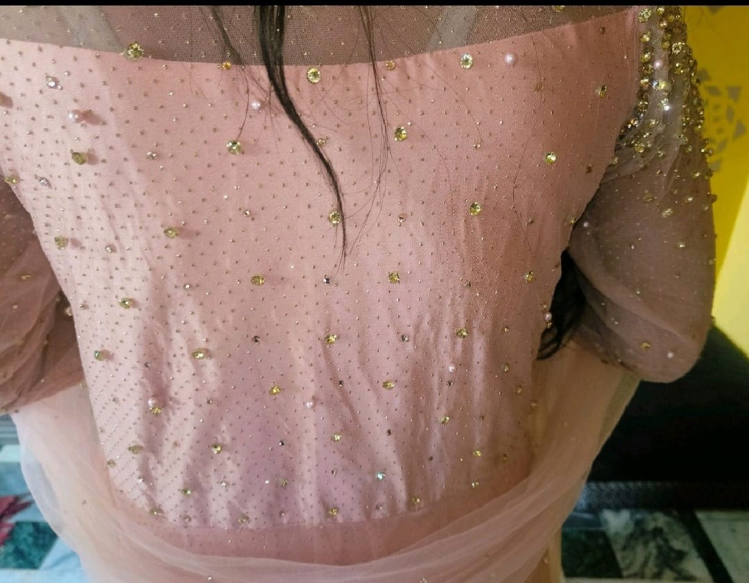 Gorgeous Full Stone Studded Dress