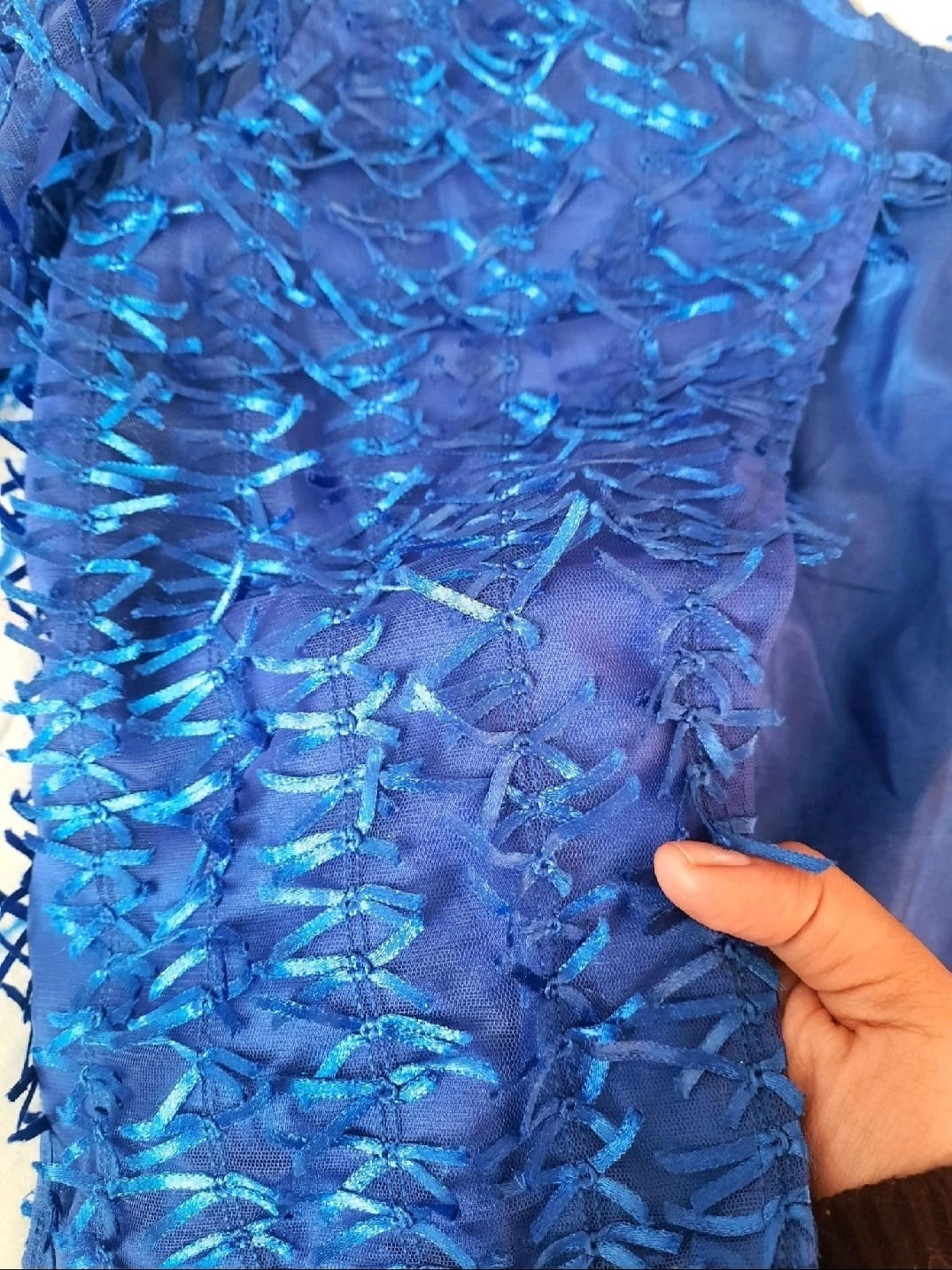 Synthetic Crepe Over Coat