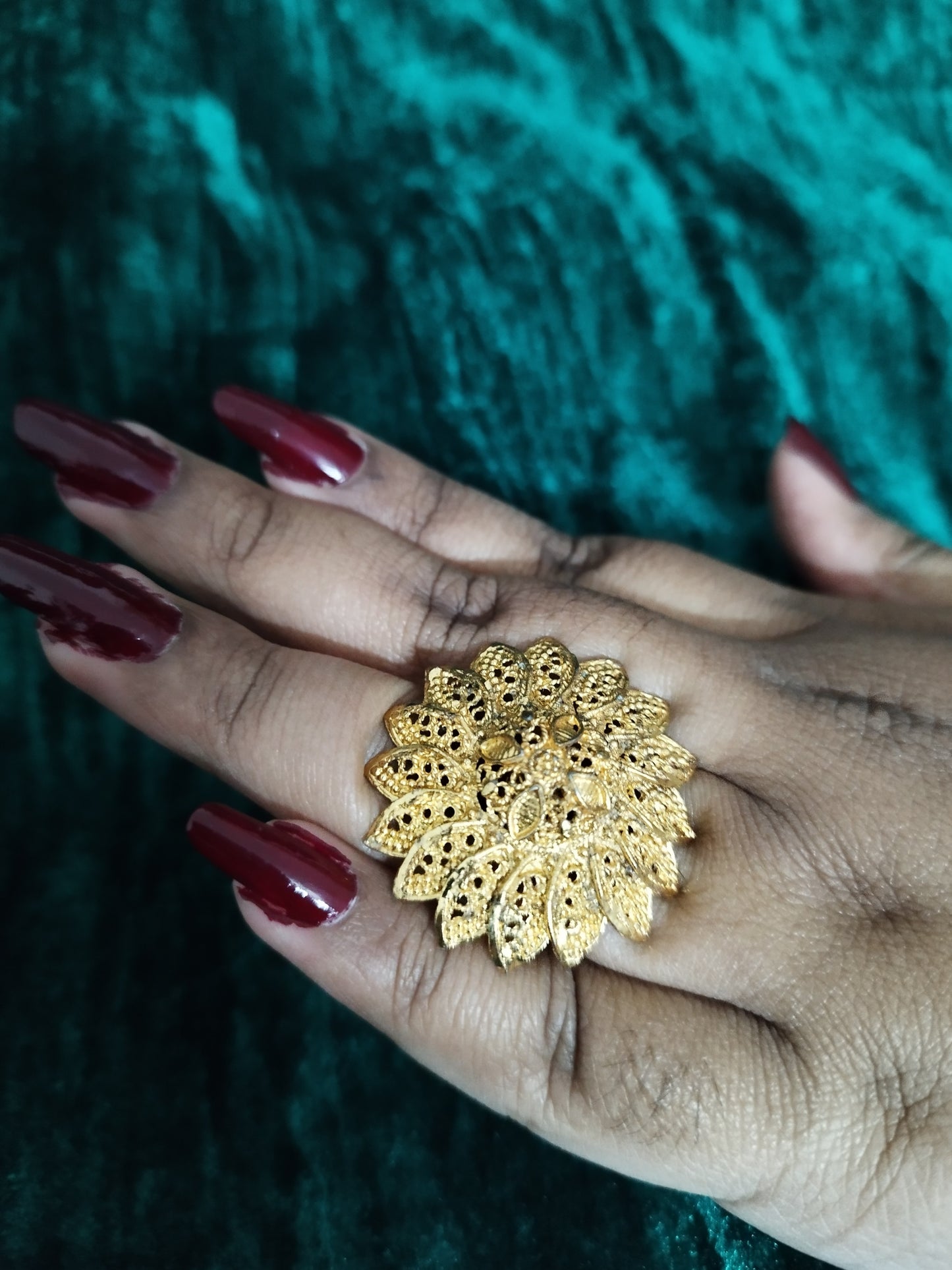 Gold Platted Finger Ring