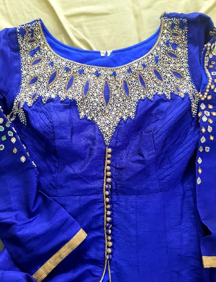 Stone Studded Kurta For Wedding Occasions
