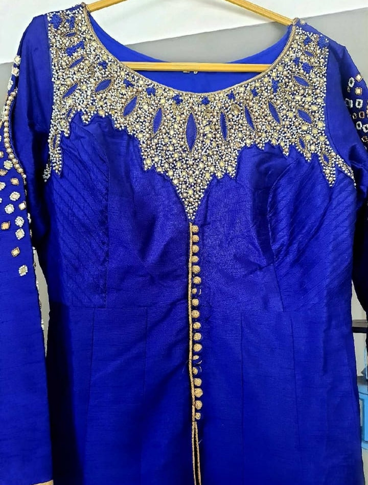 Stone Studded Kurta For Wedding Occasions