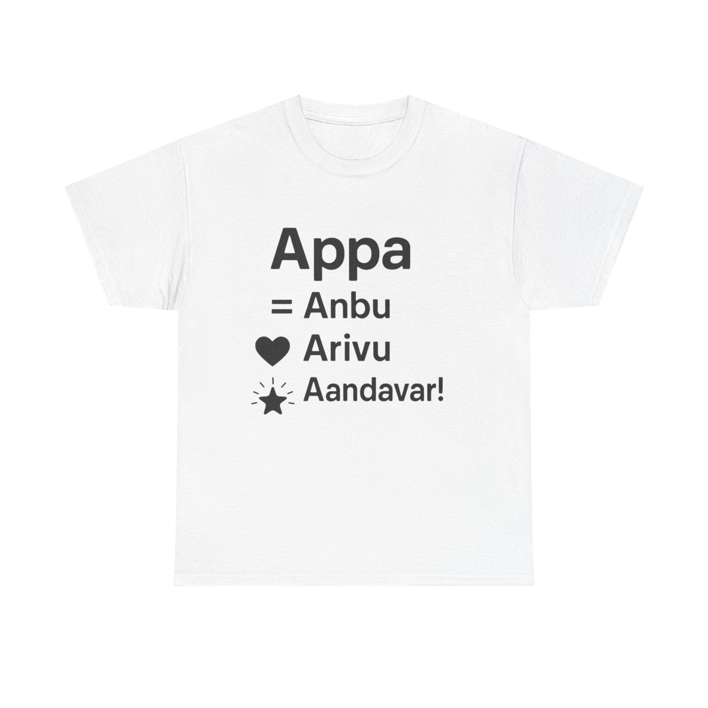 Appreciation Tee for Dads, Unisex Heavy Cotton Tee, Gift for Father's Day, Casual Shirt, Funny Dad Tee, Unique Father's Day Gift