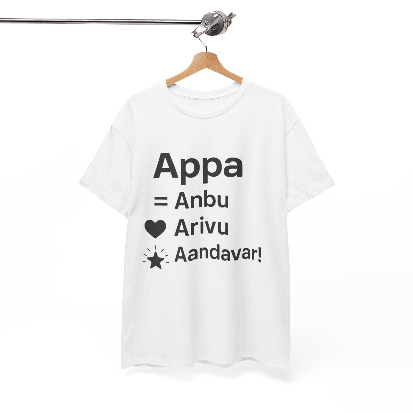 Appreciation Tee for Dads, Unisex Heavy Cotton Tee, Gift for Father's Day, Casual Shirt, Funny Dad Tee, Unique Father's Day Gift