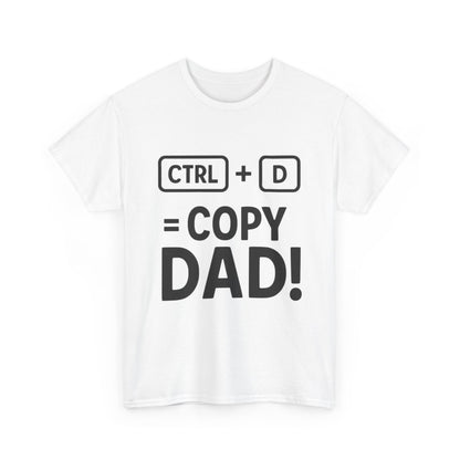 Funny Dad T-Shirt, Gift for Dad, Father's Day Tee, Programmer Gift, CTRL D Shirt, Geeky Dad Apparel, Humor T-Shirt, Casual Wear