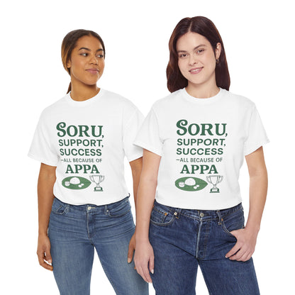 Support Success Unisex Tee - Perfect for Gift Giving, Team Spirit, Motivational Wear, Events, and Celebrations