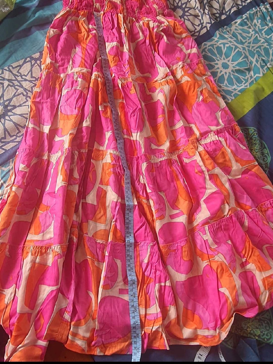Fit and Flare Pink Frock