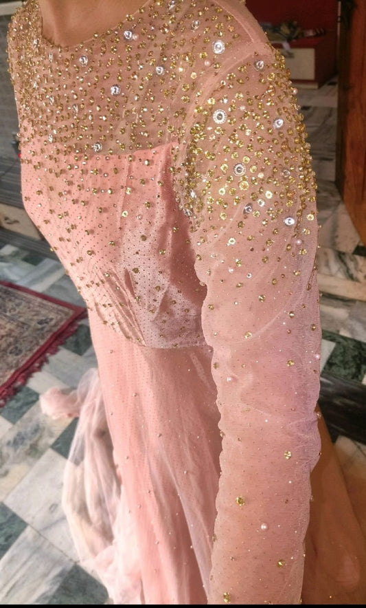 Gorgeous Full Stone Studded Dress