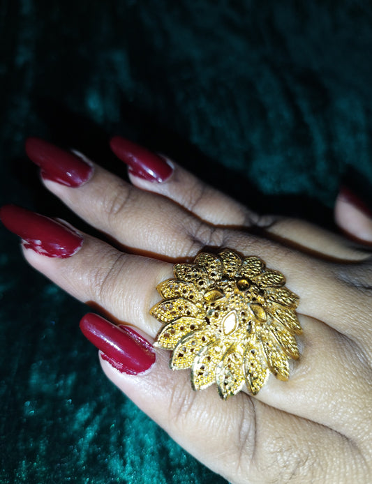 Gold Platted Finger Ring