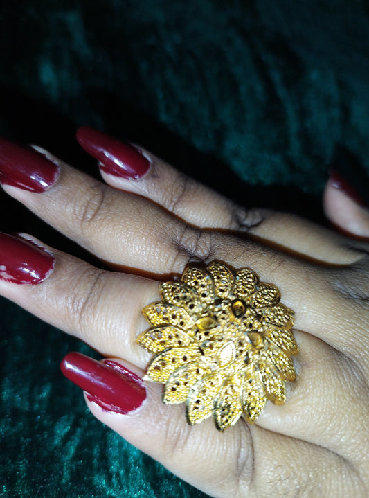 Gold Platted Finger Ring