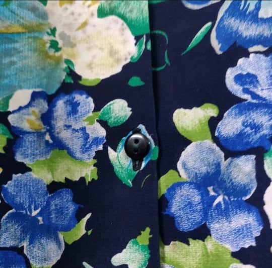 Plus Size Floral Korean Top