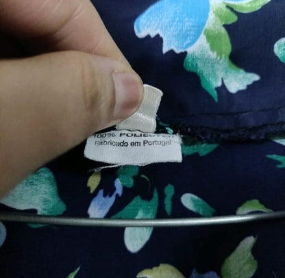 Plus Size Floral Korean Top