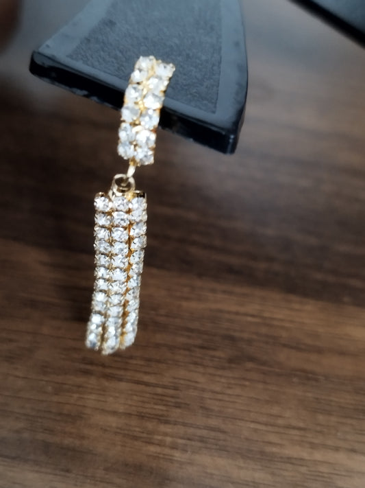 Cute Dazzling Stone Earrings