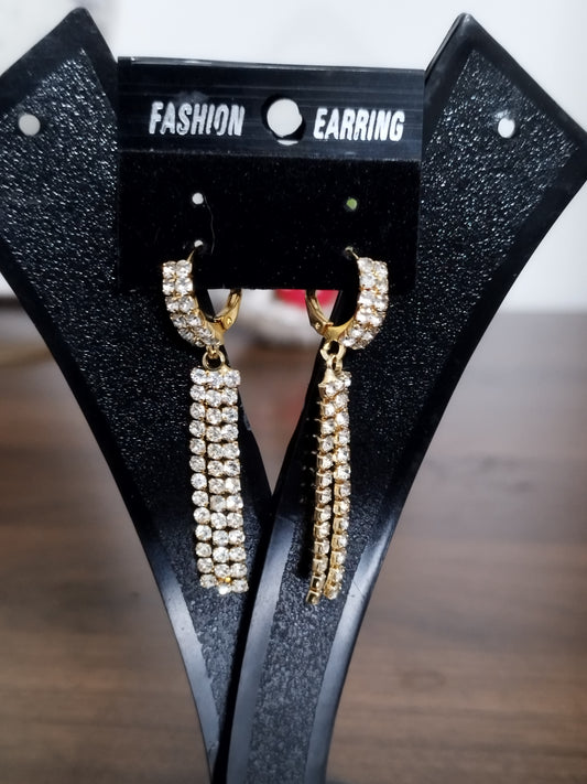 Cute Dazzling Stone Earrings