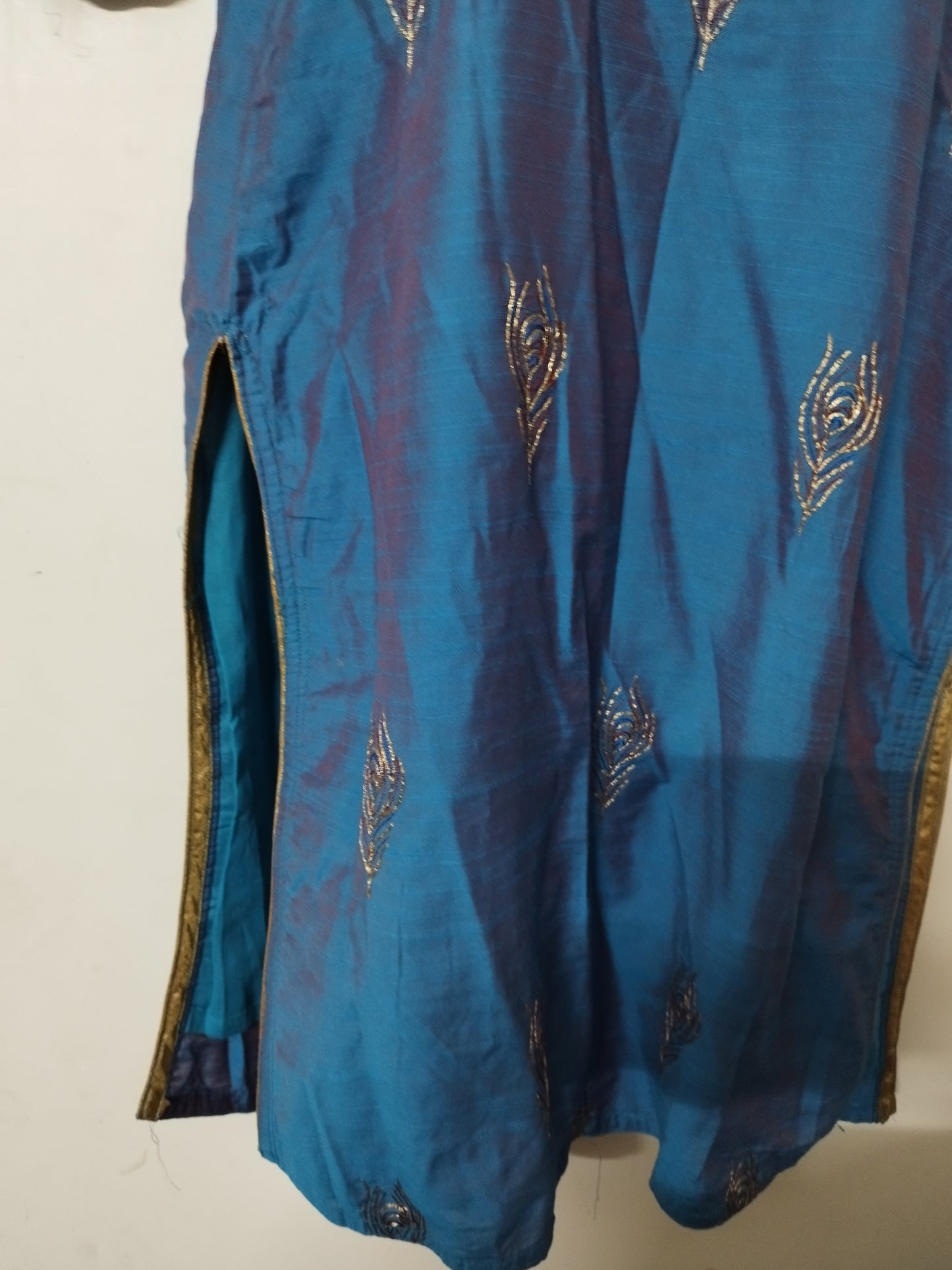 Peacock Embroidered Kurta